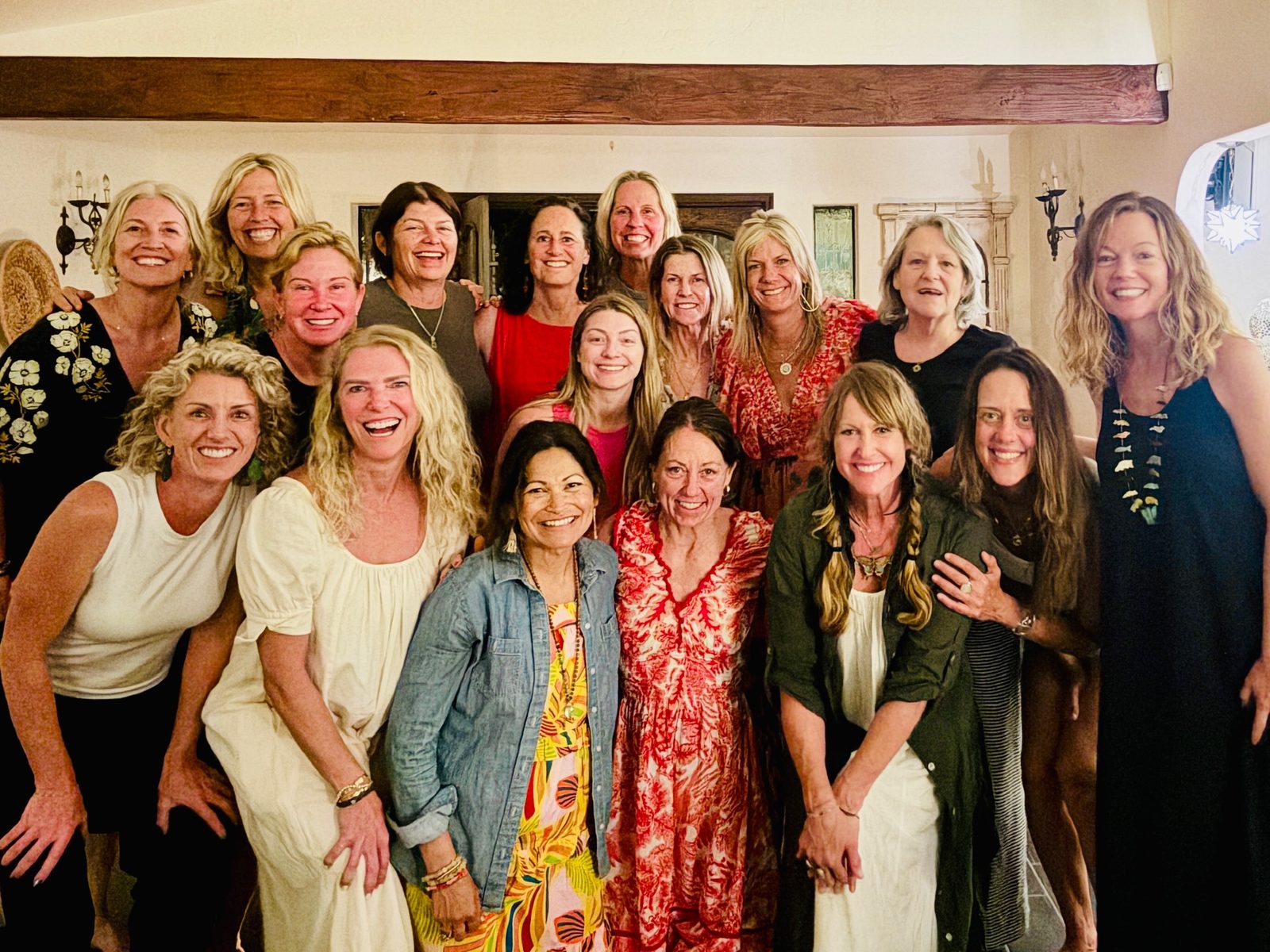 The women of the retreat
